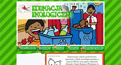 Desktop Screenshot of edukacja-ekologiczna.zgrp.pl